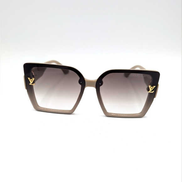 Louis Vuitton Accessories - Louis Vuitton Oversized Statement Sunglasses | Iconic LV Hardware | Designer